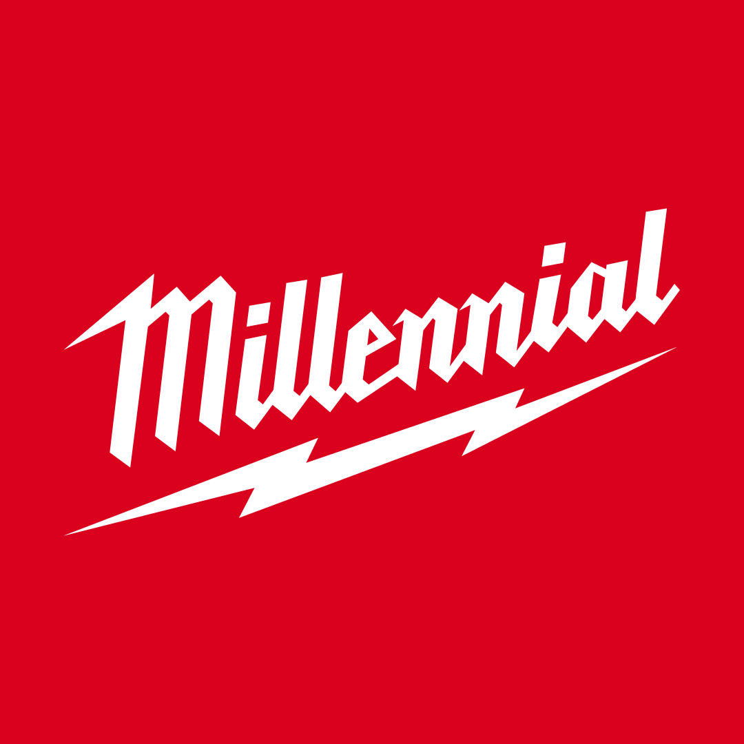 Millennial Logo - Milwaukee Tools Parody on Behance