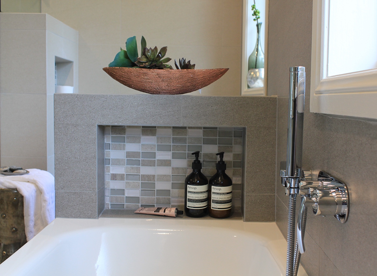 bathroom Powder Rooms Style colour tiles tapware vanity
