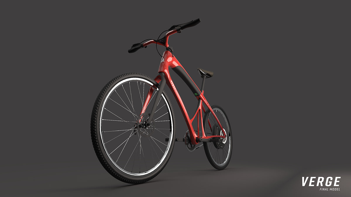 Bike city Commuter rendering research