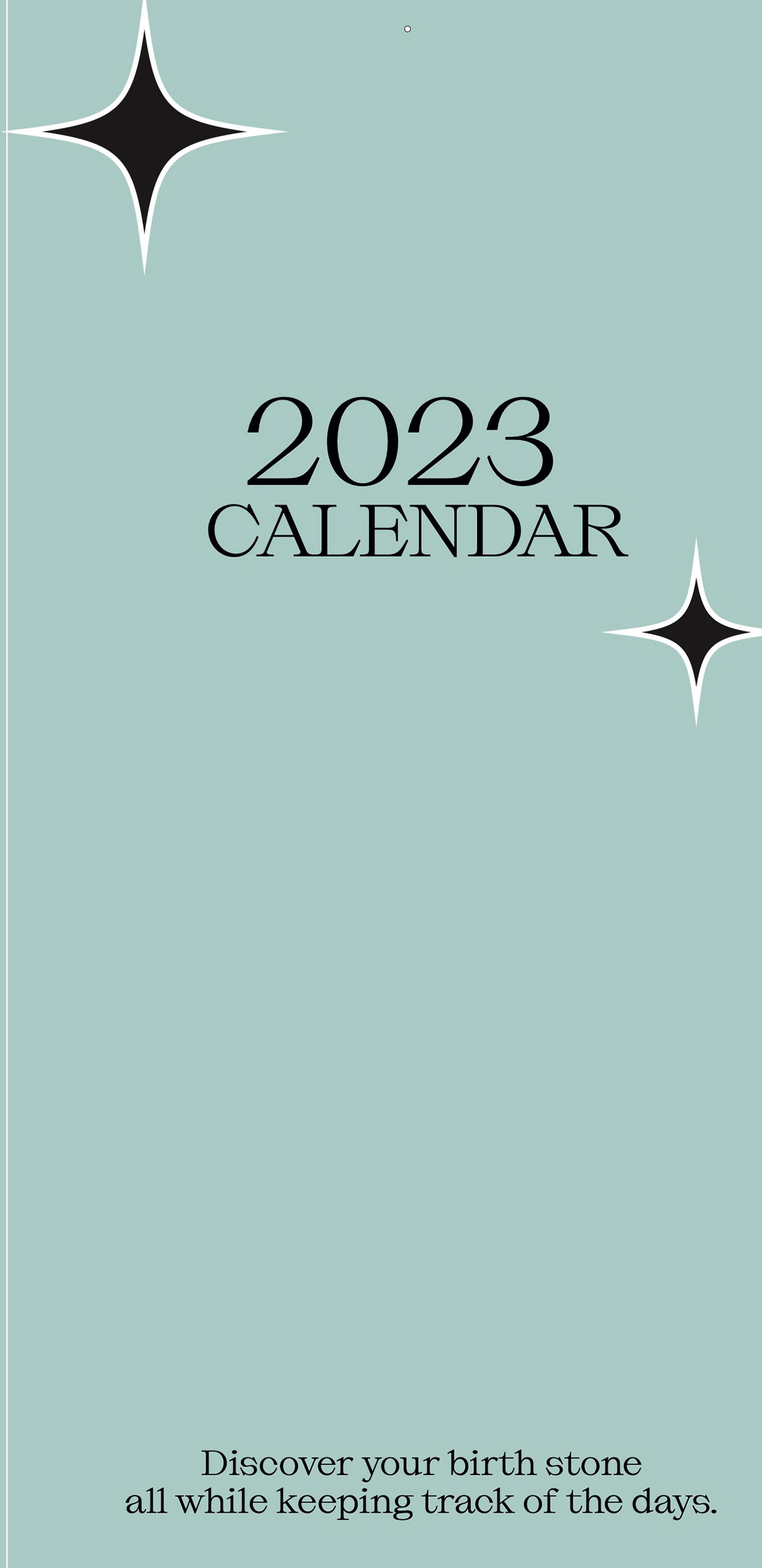 2023 calendar birthstone calendar design cristals design gemstone graphic design  jewelry new year stone