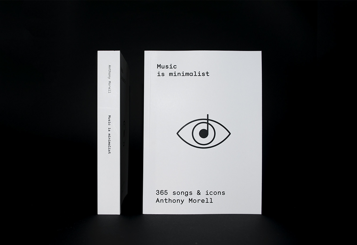 book icons music minimalist pin editorial Layout design art direction  book design