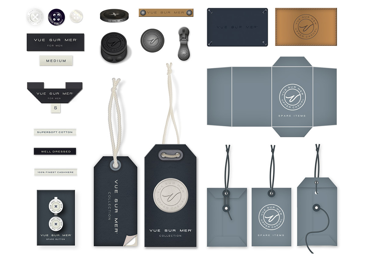 business card Lookbook fashion branding labels hangtag Logo Design lay-out Website