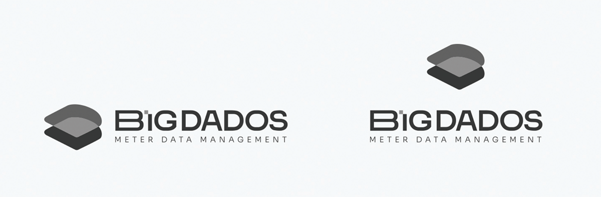 logo dados Data management sistem Logo Design brand identity design adobe illustrator big dados
