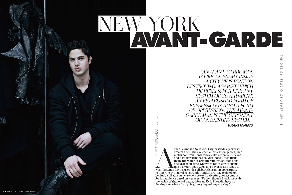 Beautiful Savage Beautiful Savage Magazine new york city nyc fine art fashion magazine magazine indie mag
