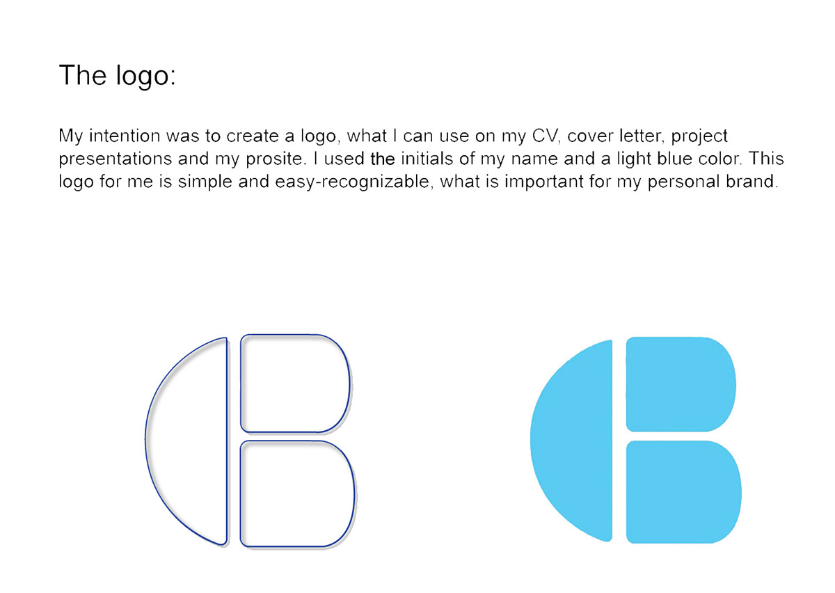 logo brand personal visual self Self-branding Web design graphic idea Logotype inspire inspiration CV identity
