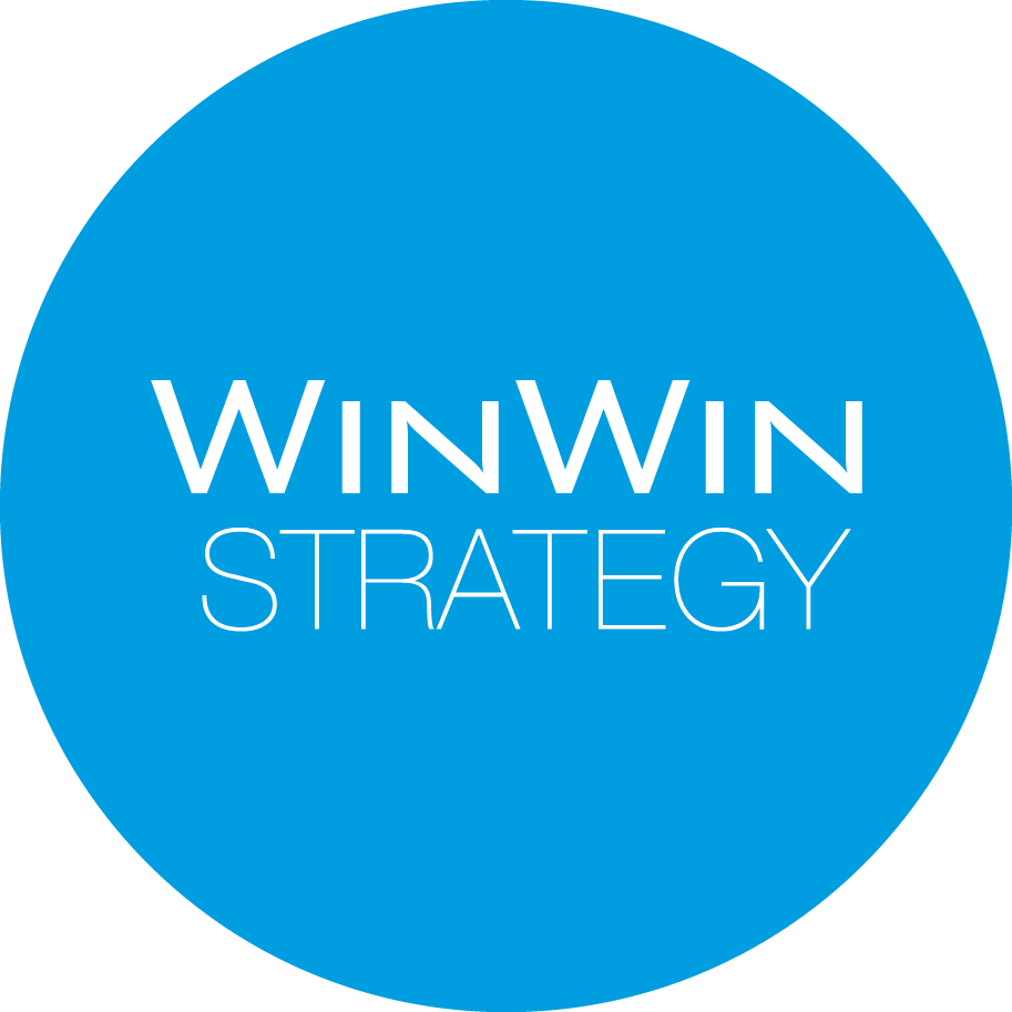 strategy winwin Website logo design markbarner mark barner