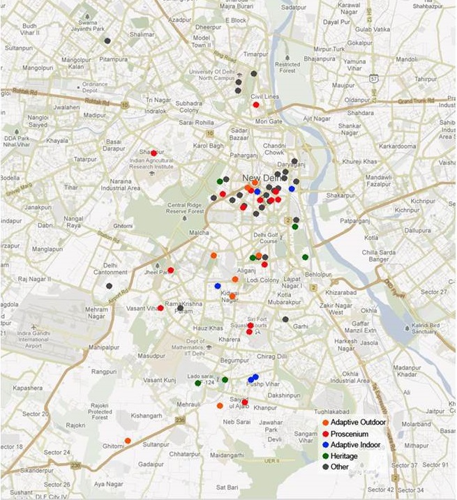 culture policy research infrastructure revitalisation urban renewal DANCE   New Delhi