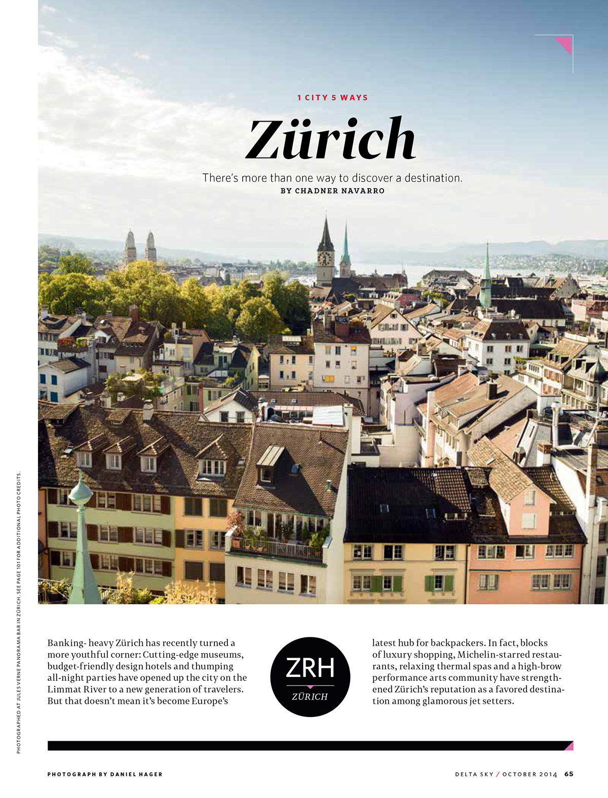 Travel  in-flight magazine