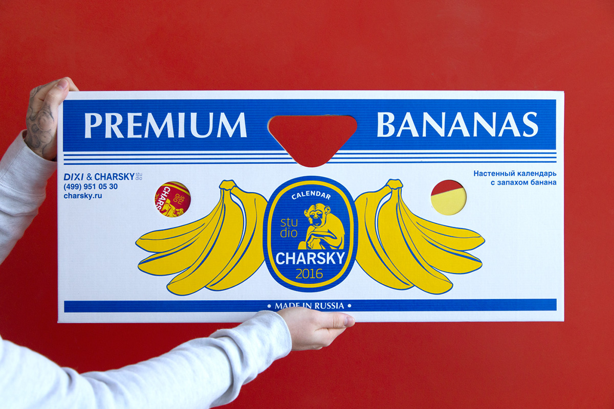 kalendar charsky charsky studio banana Bananas banana box