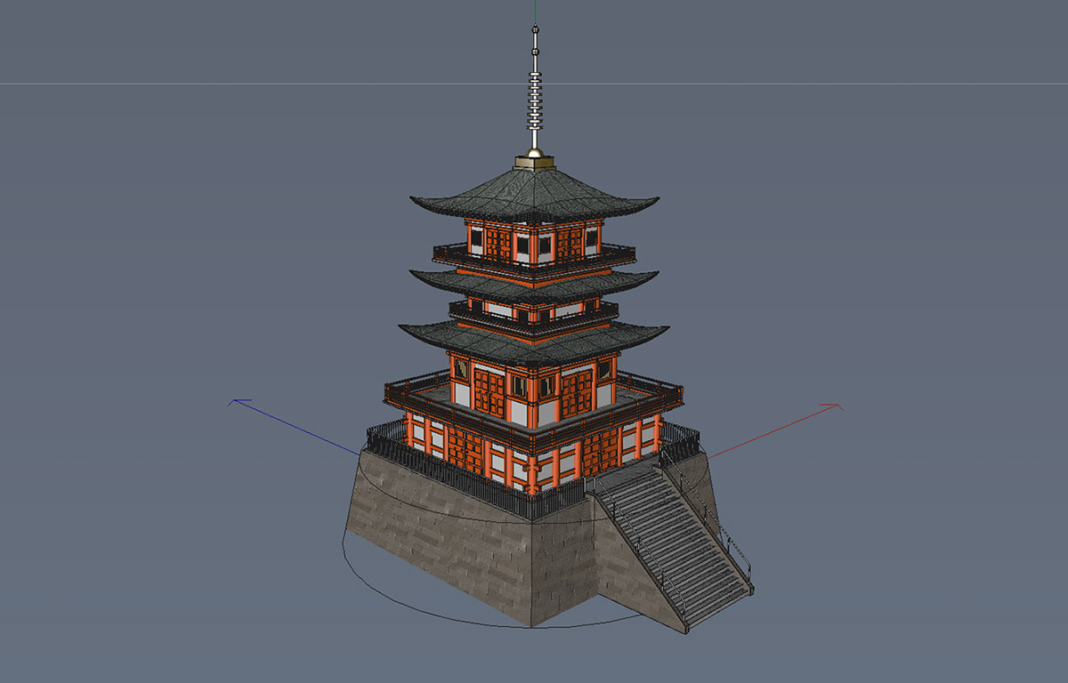 New York London japan CGI tiny world big ben mini world pagoda statue of liberty