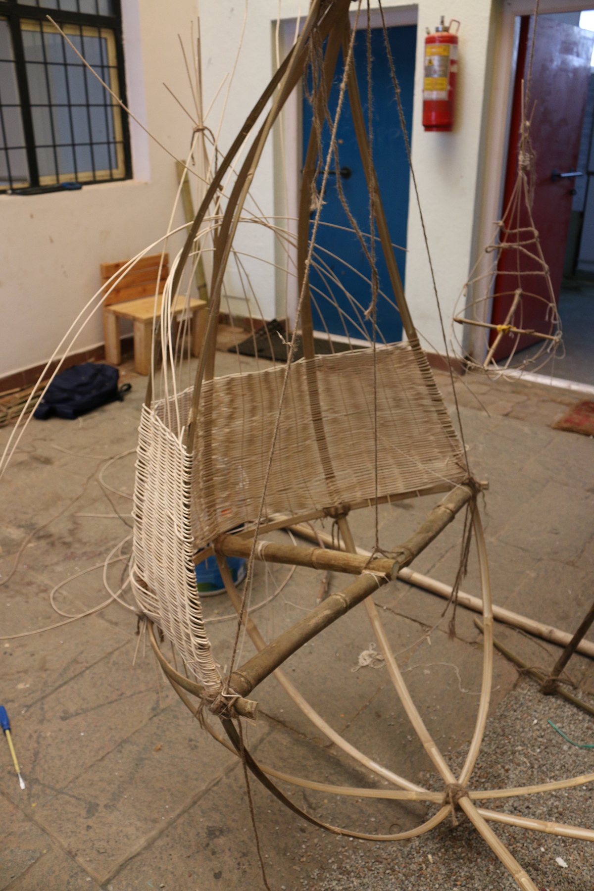 Cane hamock bamboo weaving furniture