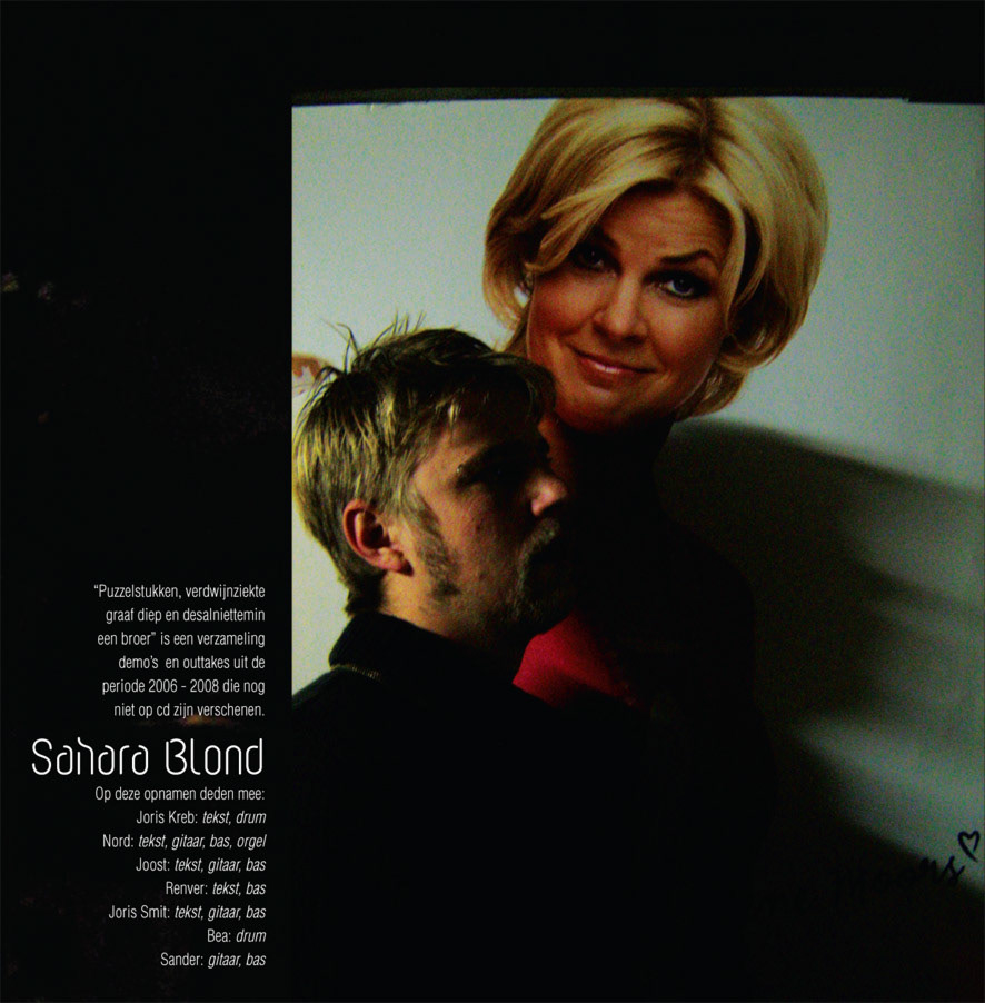 cd Album cover sahara blond frank petiet nord petiet
