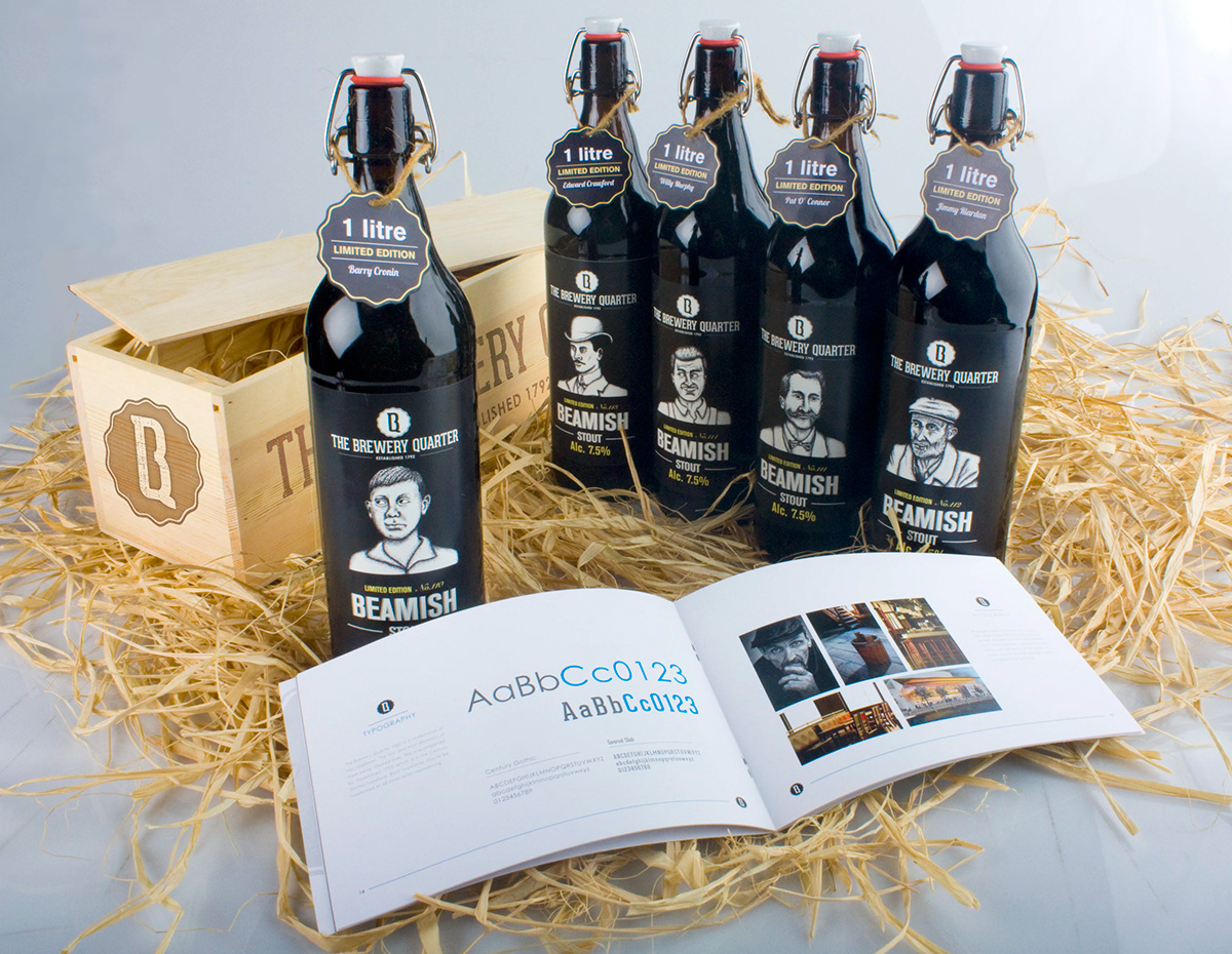 Rebrand brand corporate Corporate Identity limited edition bottles beer brewery elements app Web