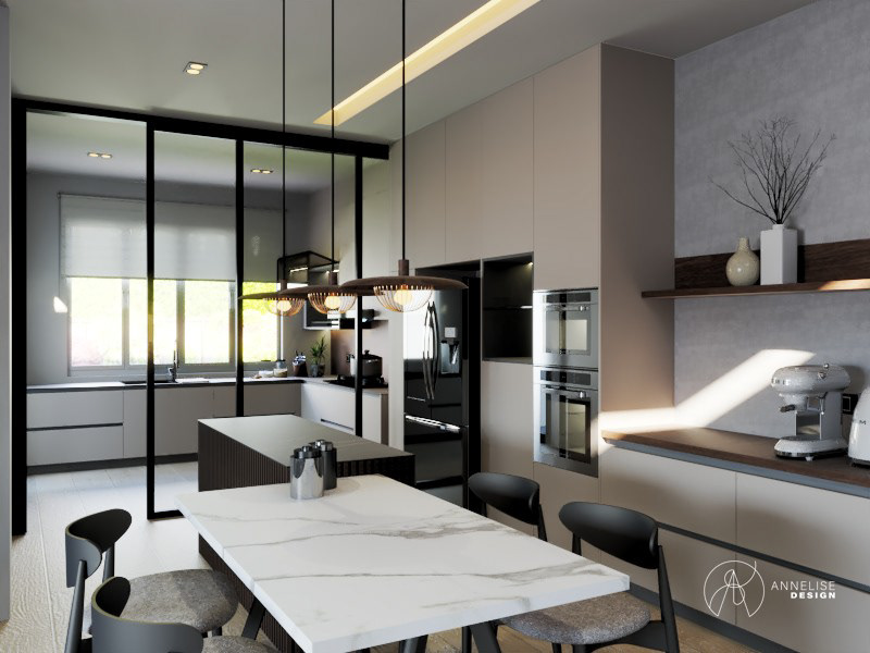 kitchen living room interior design  design