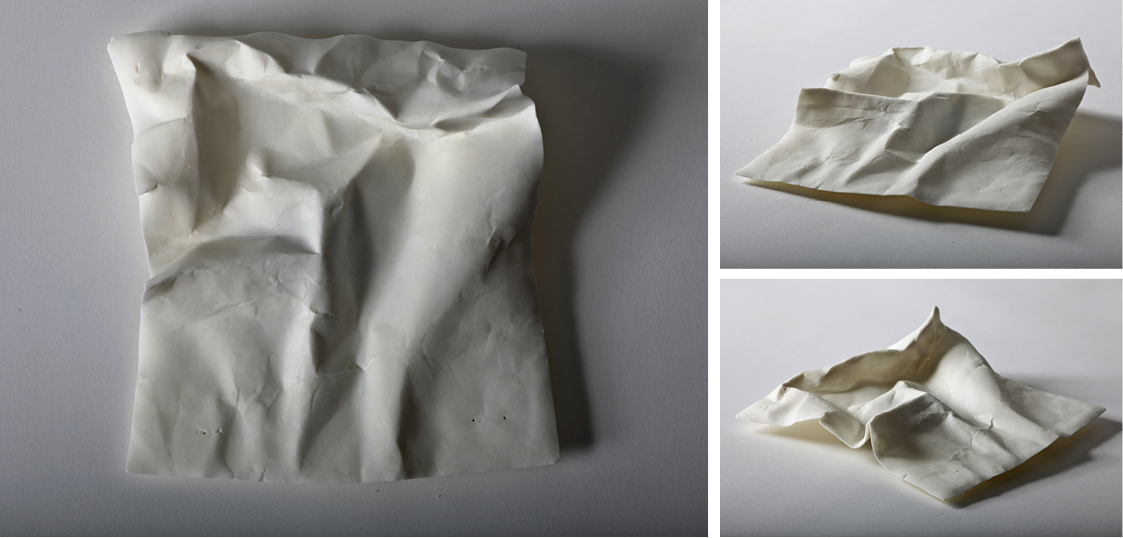 porcelain ceramic sculpture paper paperporcelain art