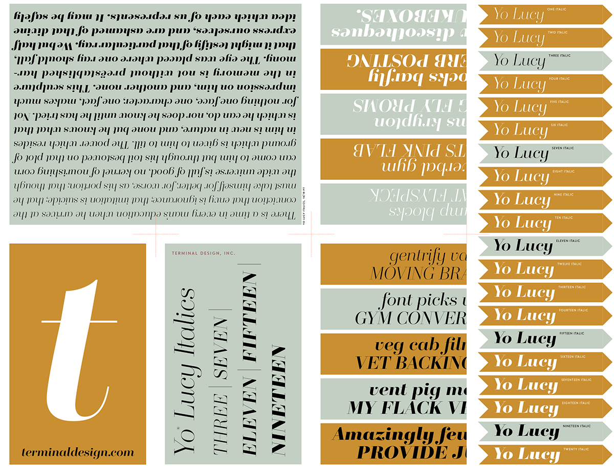 fonts serif high-contrast Didot