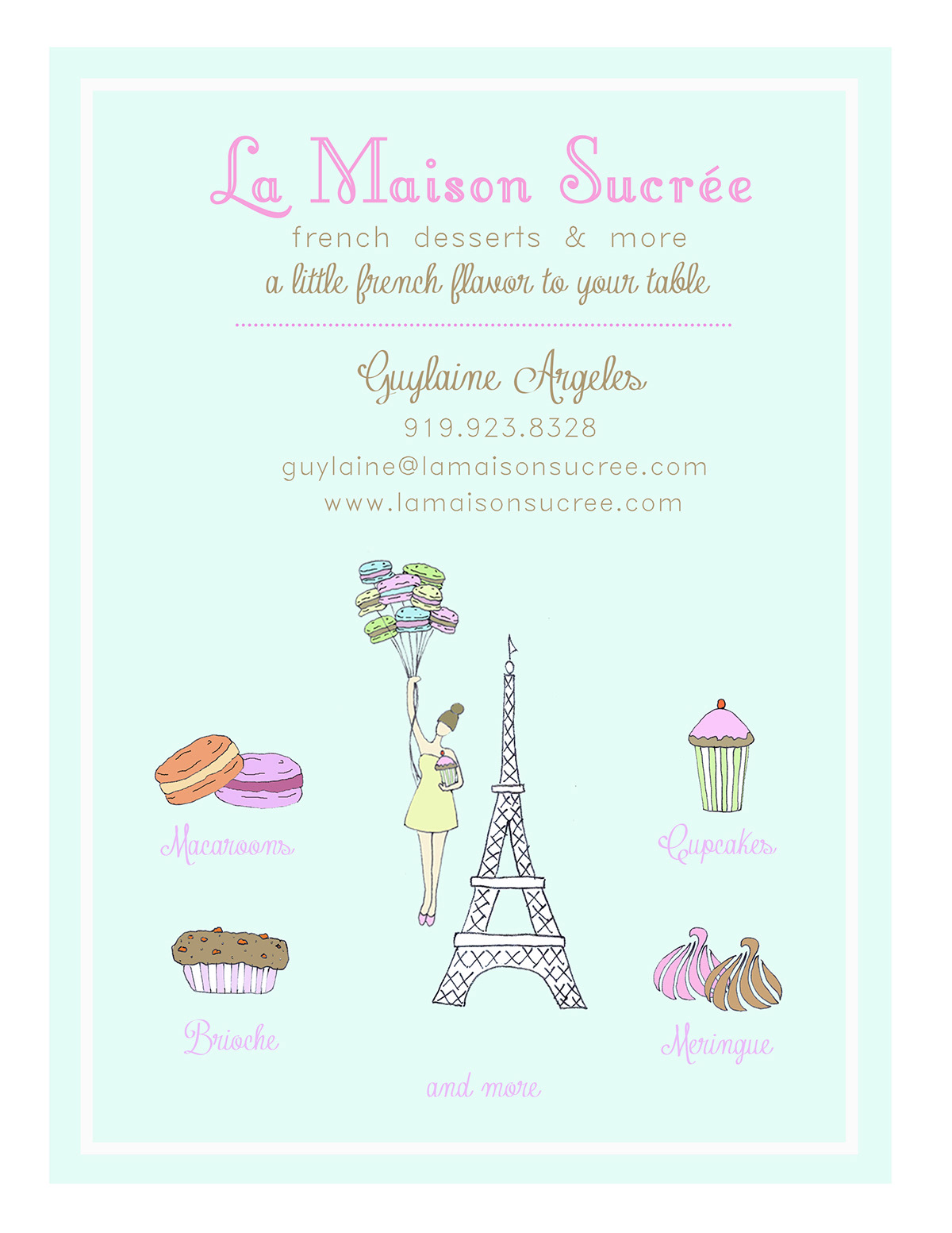 brand Computer photoshop promo promoposter French frenchpastries advertisement Promotion pastries macaroon brioche Meringue cupcake lamaisonsucree