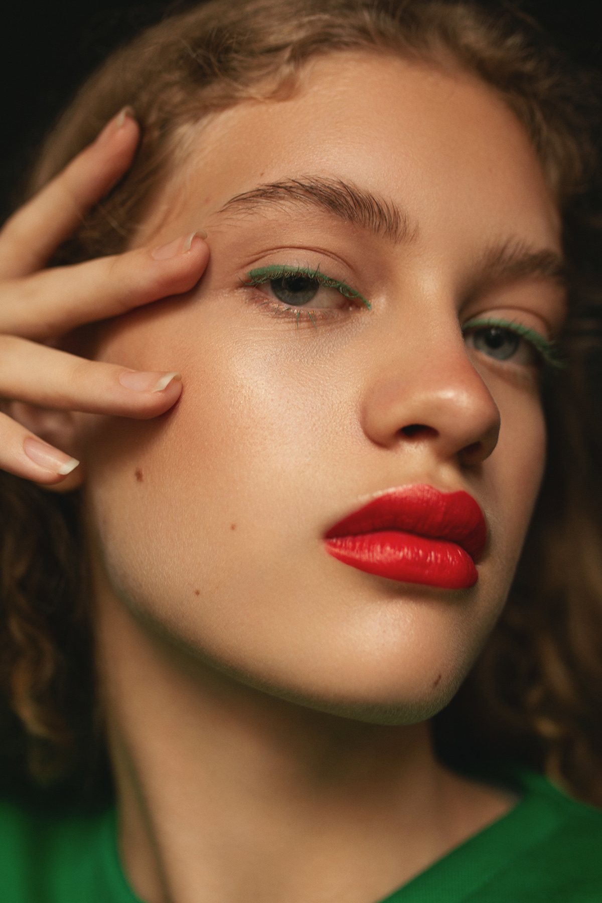 beauty beauty photoshoot editorial Glamour Magazine makeup