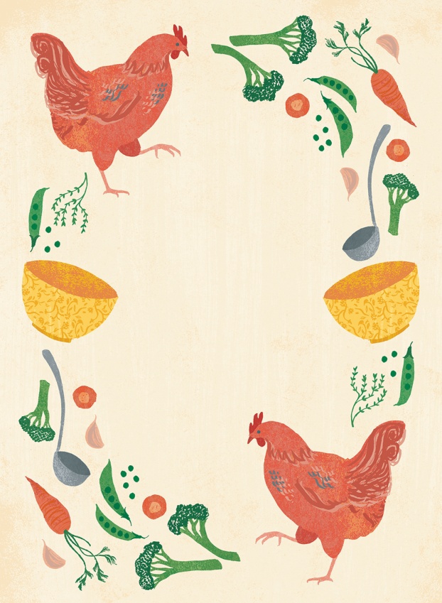 Time Inc cookbooks book illustrations food illustrations commissions agency rush Sara Mulvanny