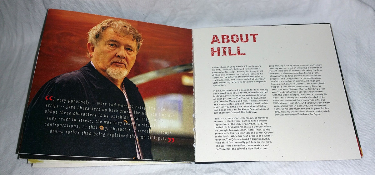 horror book Layout Movies Coptic Stich director interviews Book Binding