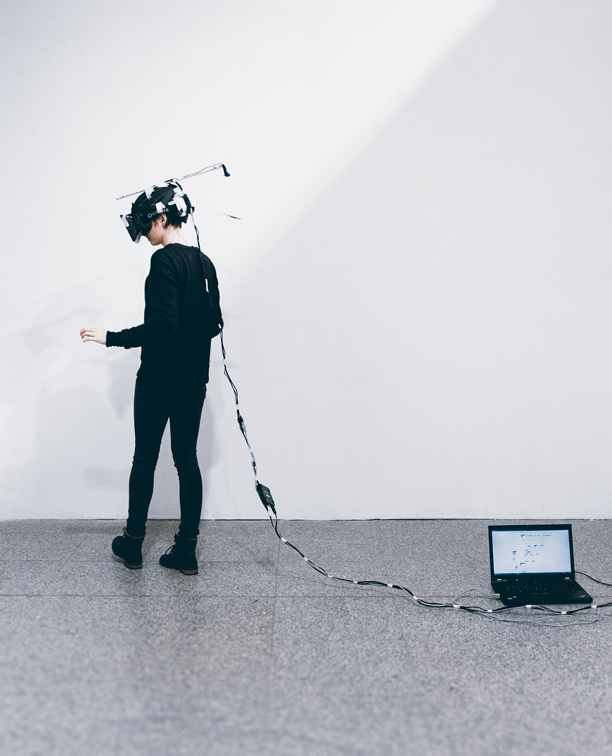 shadowy existence Schattendasein augmented reality vvvv Oculus Rift