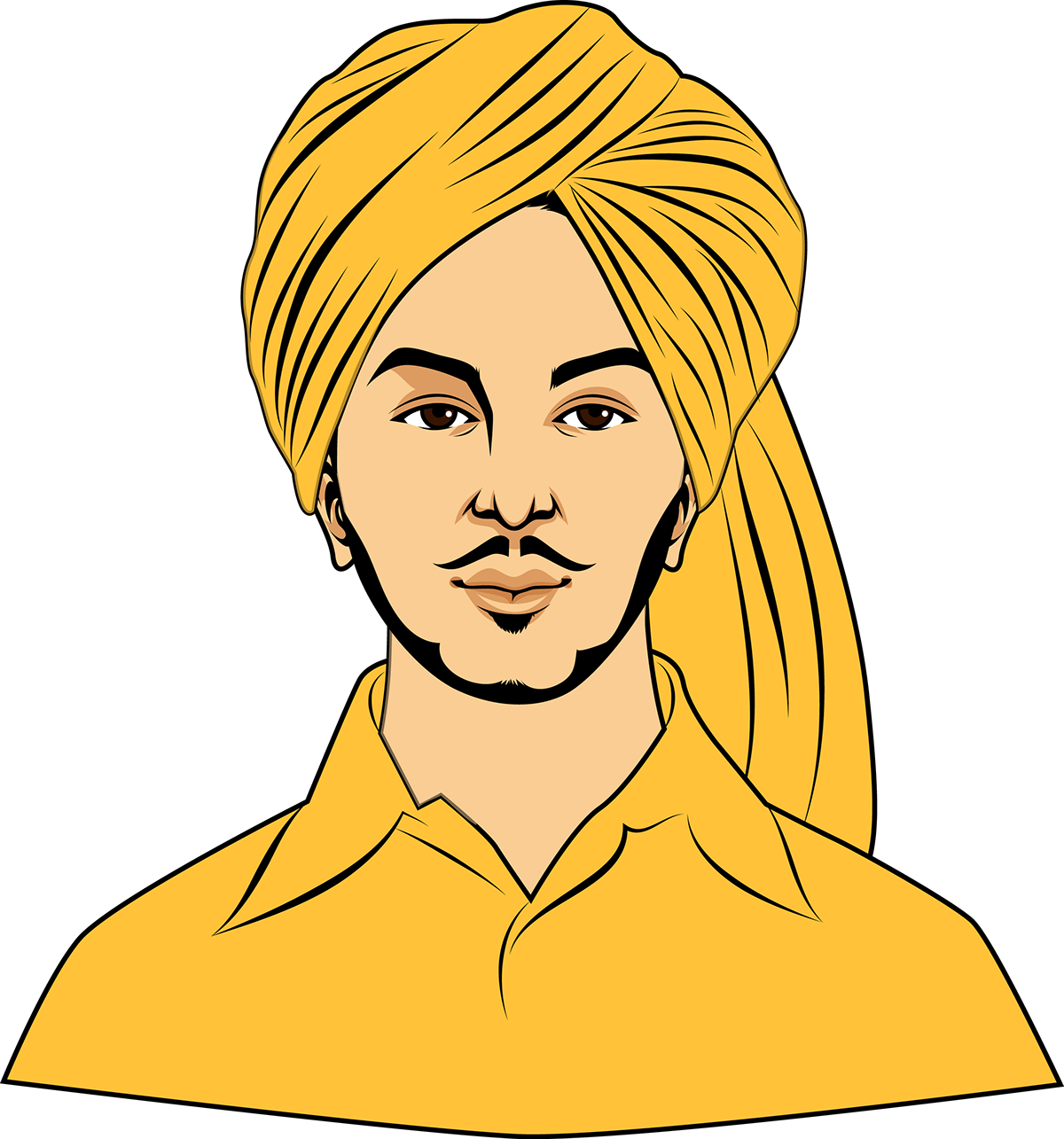 sikh indian punjabi adobe vector art Illustrator