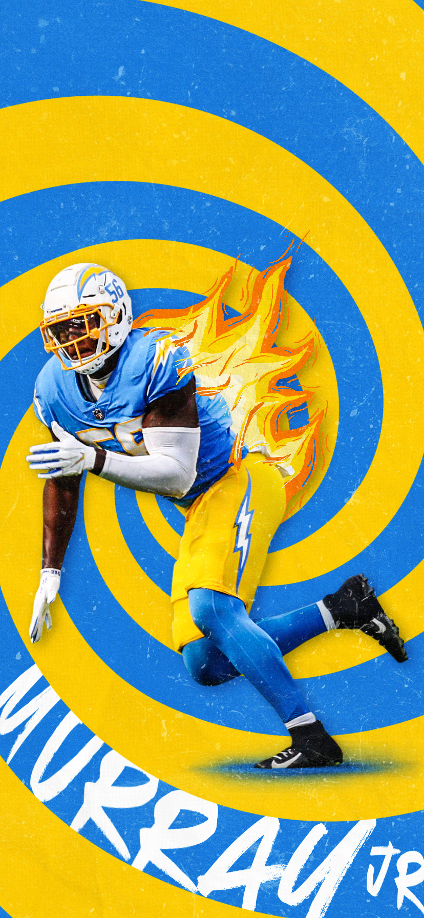 NFL Mobile Wallpapers (Chargers) on Behance