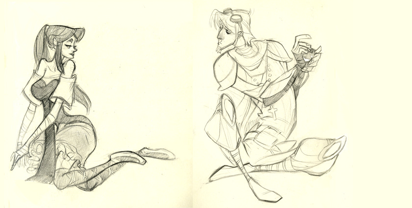 haylee herrick sketchbook sketching concept