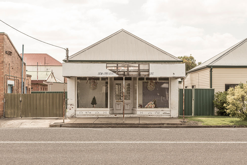 Australia seventies Shops small town villiage mad men