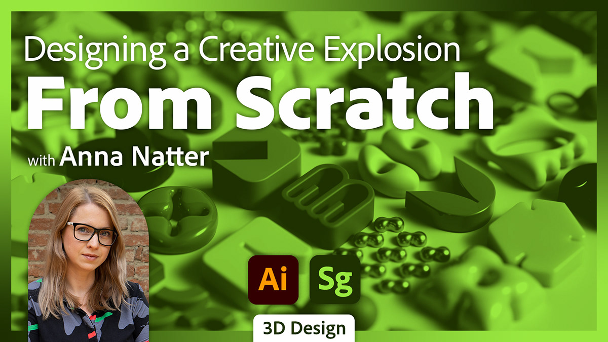 3D 3d art 3d modeling 3d render abstract Illustrator sampler stager