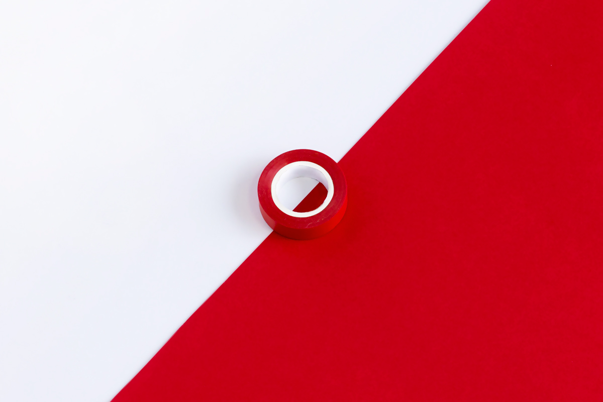 red logo identity line tag ID White strip design SCADA folder rating agency Tagline concept
