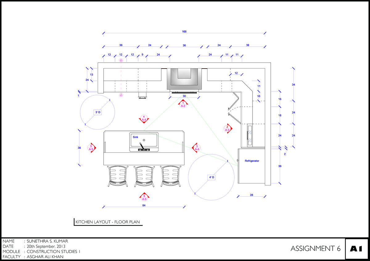 cad AutoCAD Drafting kitchens floor plan Elevations section skills interiors