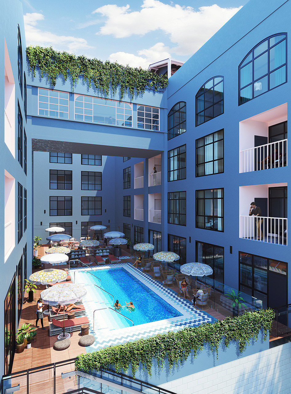 #losangeles# architecture #hotel #hotels 3dArchitecture restaurant #swimmingpool #residential  #luxuryhotel
