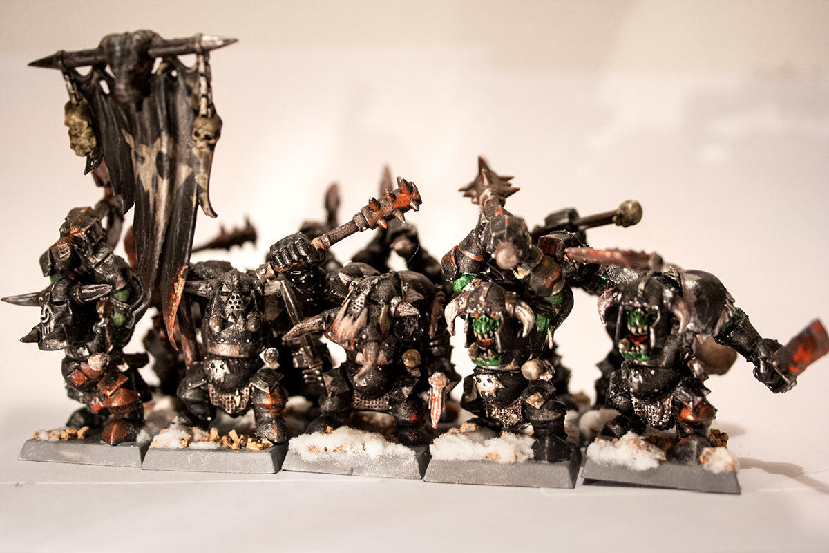 Warhammer painted models table-top gaming