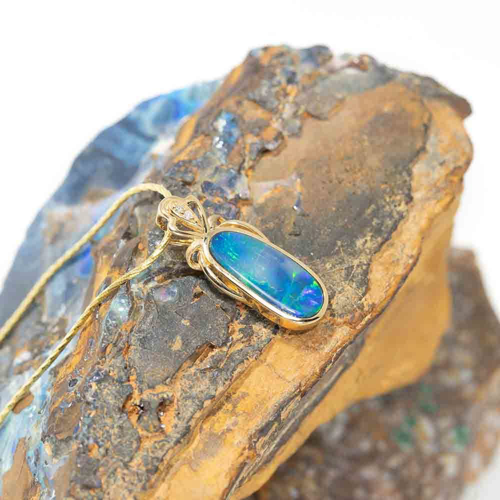 opal necklace