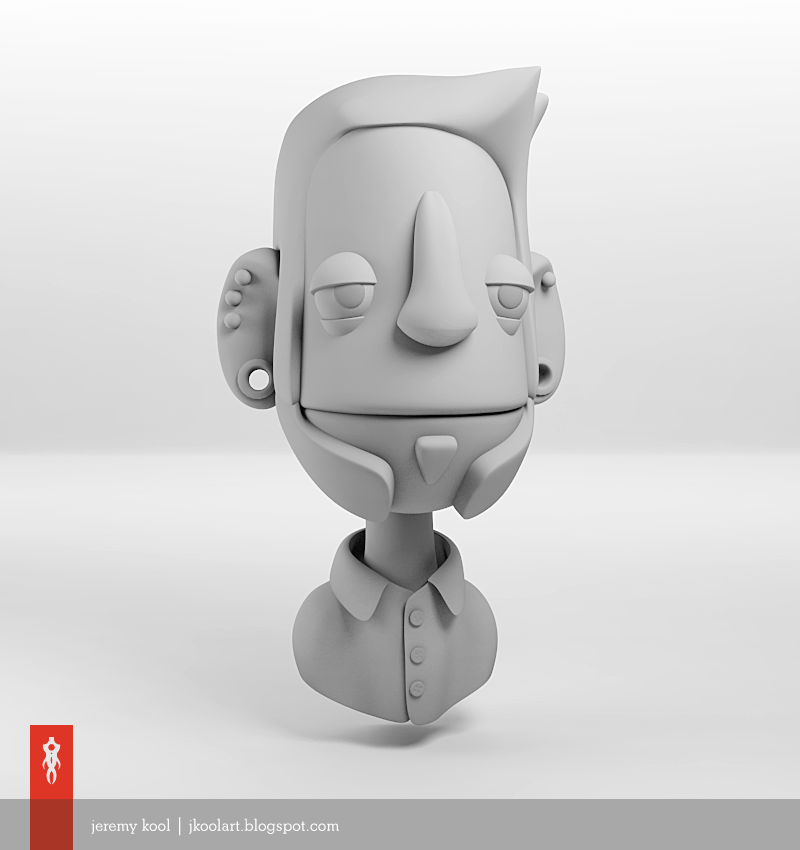 puppet 3D Maya CG Character design portrait
