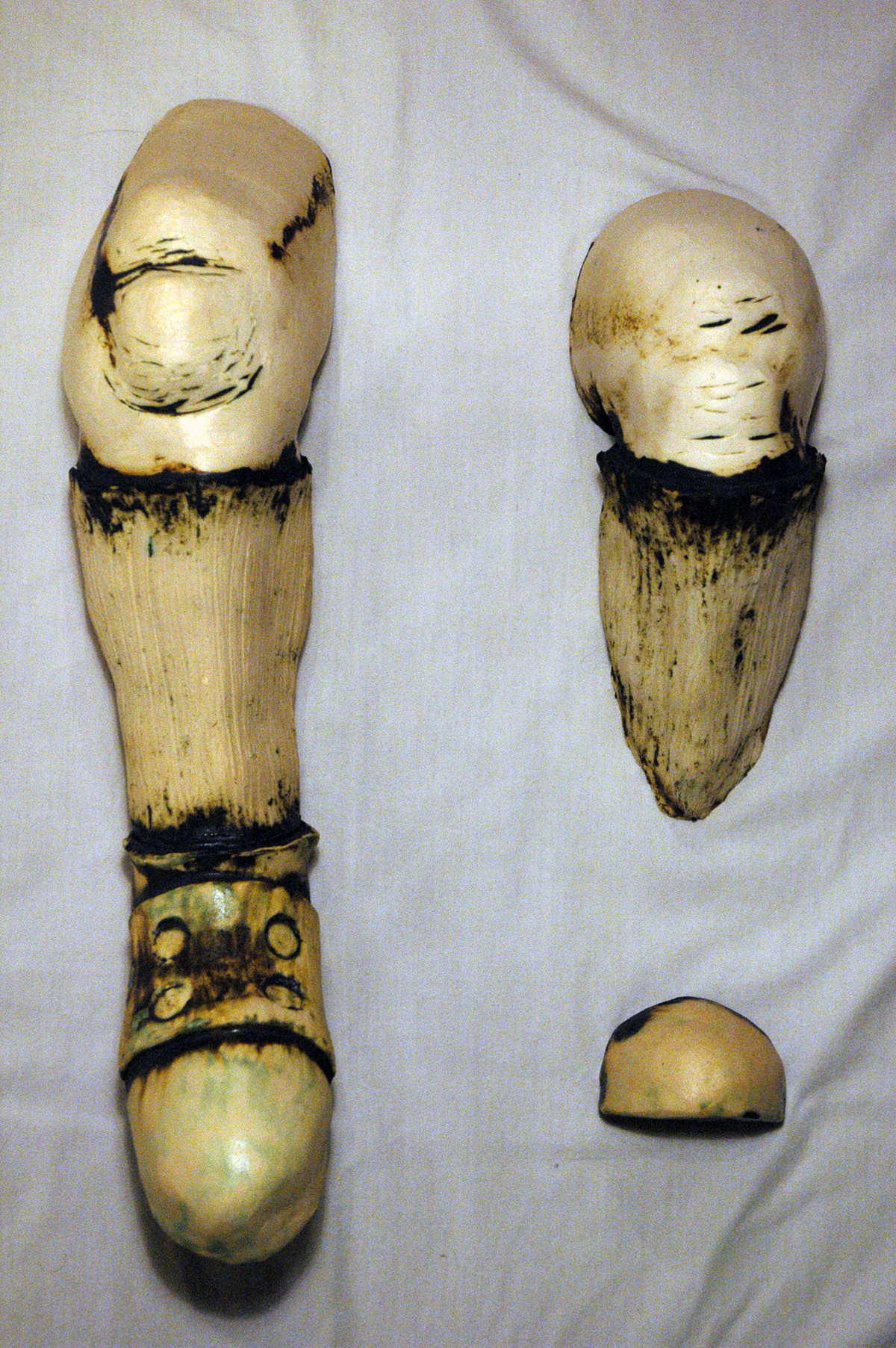 ceramics  sculpture exquisite corpse