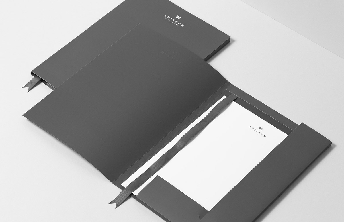brand identity logo guidelines book grey White emboss editorial publishing  