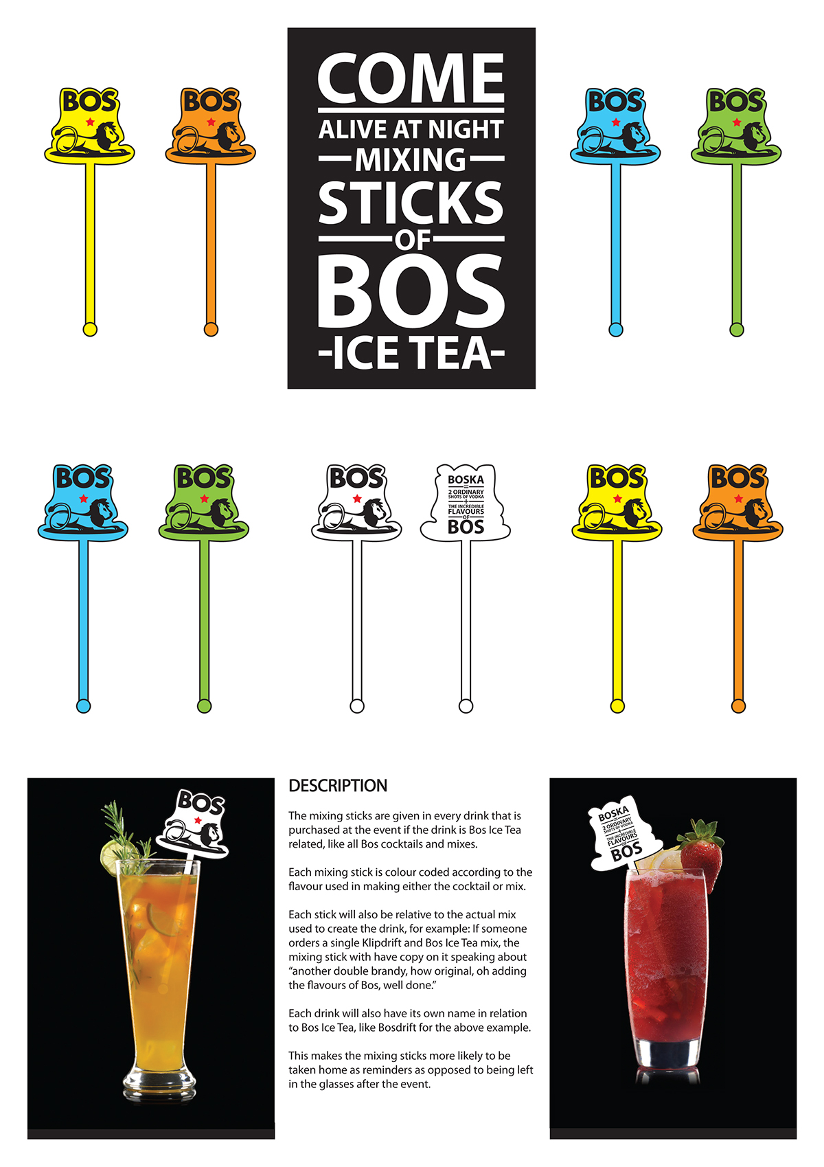 bos ice tea Ambient Outdoor Event party campaign clever drinks concept conceptual amazing awesome creative