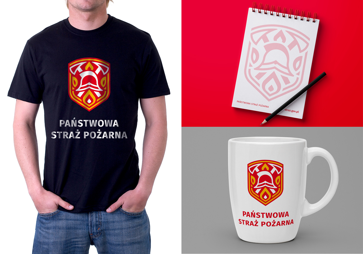 logo Fire Department straż pożarna polska poland badge