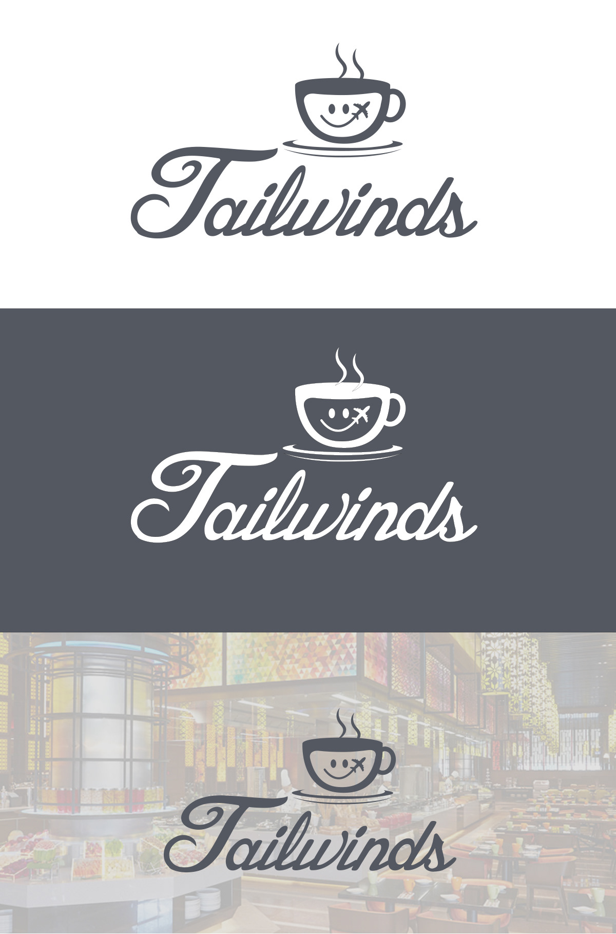 logo Unique design branding  Coffee shop graphic design  creative