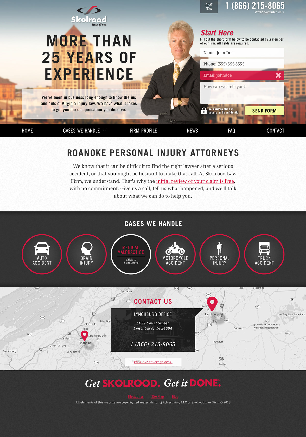 lawyer  website user experience