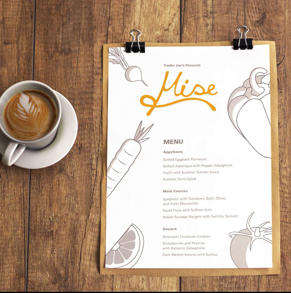 Website campaign trader joes mise shillington school type font personalized custome ads advertisement vegetables Food  design