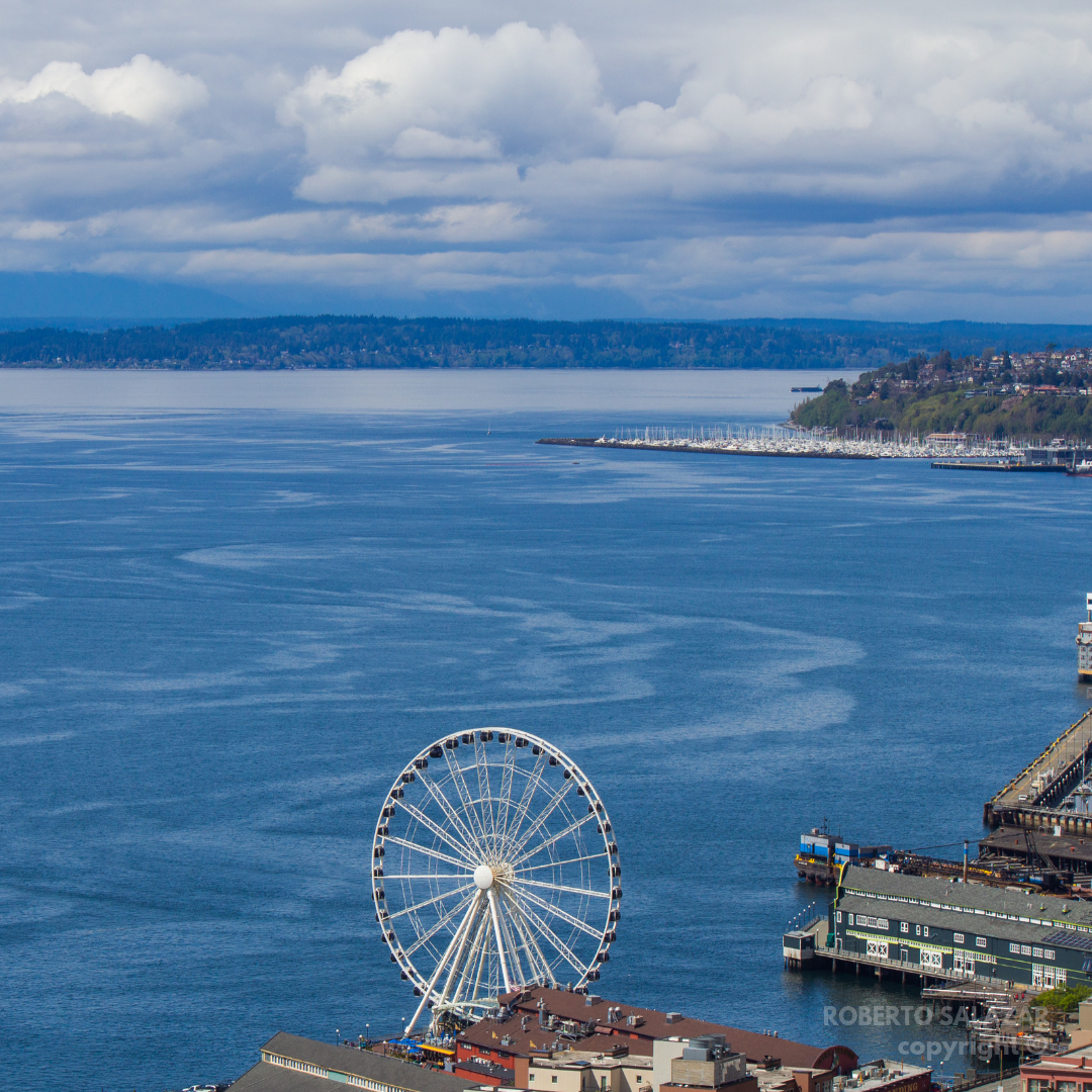 pacific northwest seattle Port of Seattle Aerial Photography Ocean Photography ferry Canon editorial photography Boats