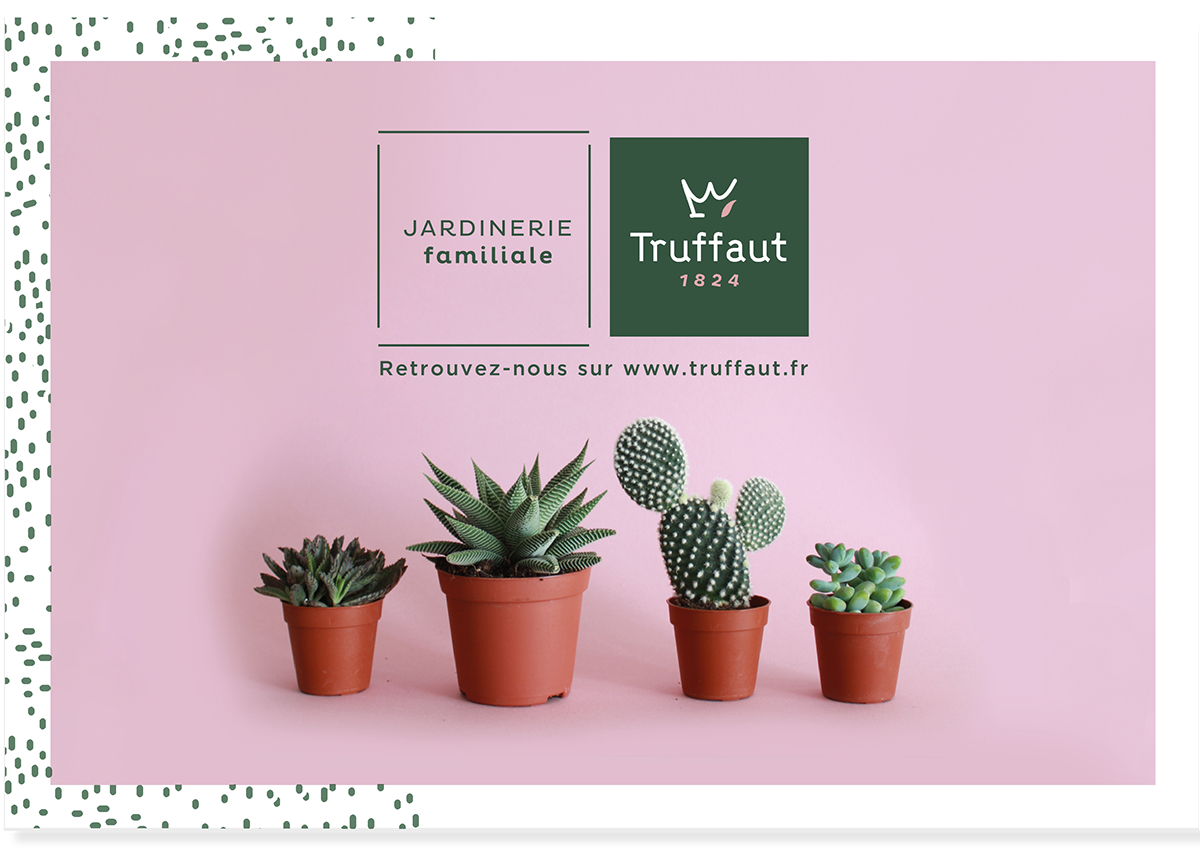 jardinerie greenmood Plant ecologie rebranding TRUFFAUT creative vegetaliser guerillagardening gardening