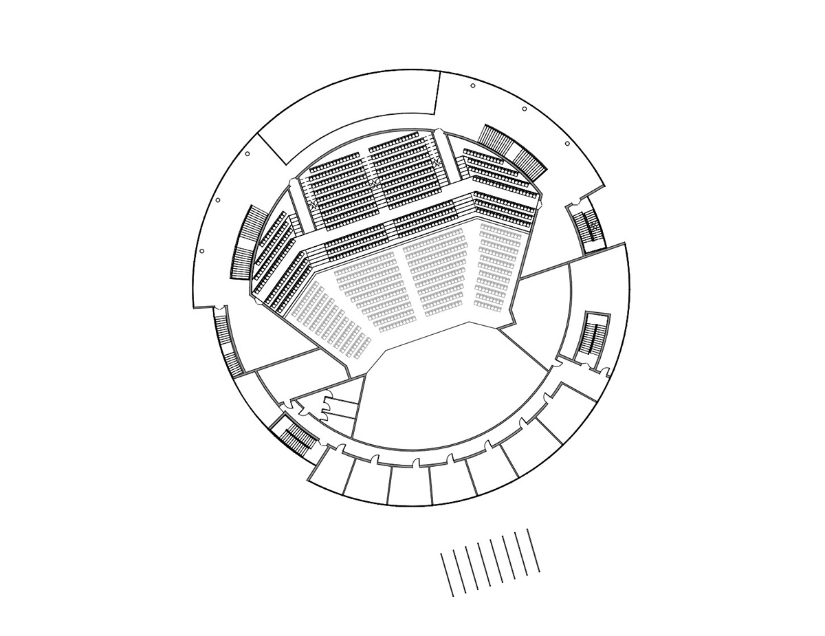 architecture concert hall revit lumion visualization
