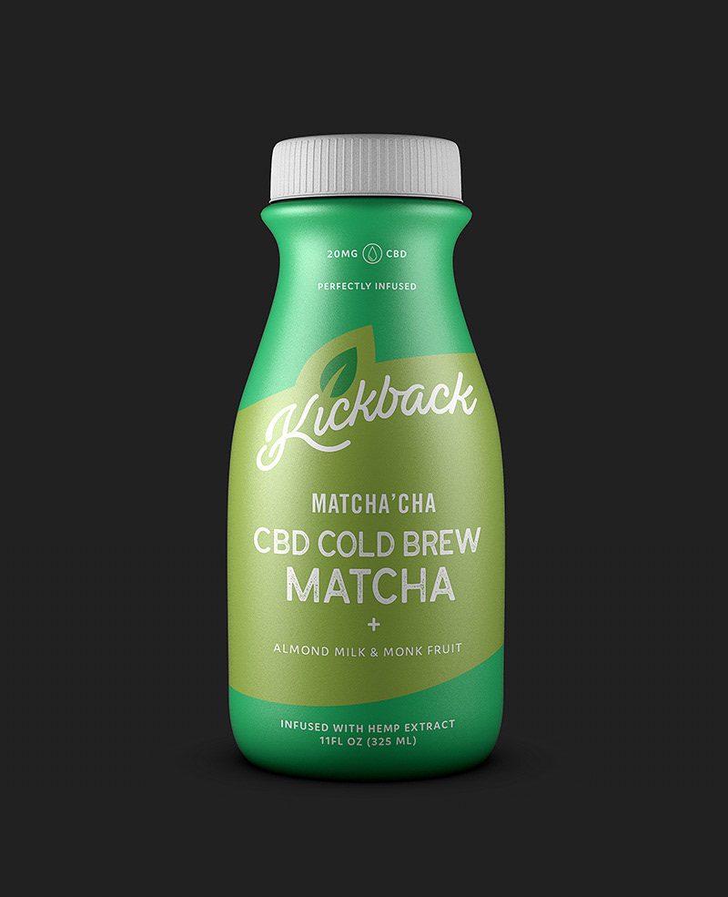 kickback Cold Brew Packaging logo logodesign branding  ProductDesing ILLUSTRATION 
