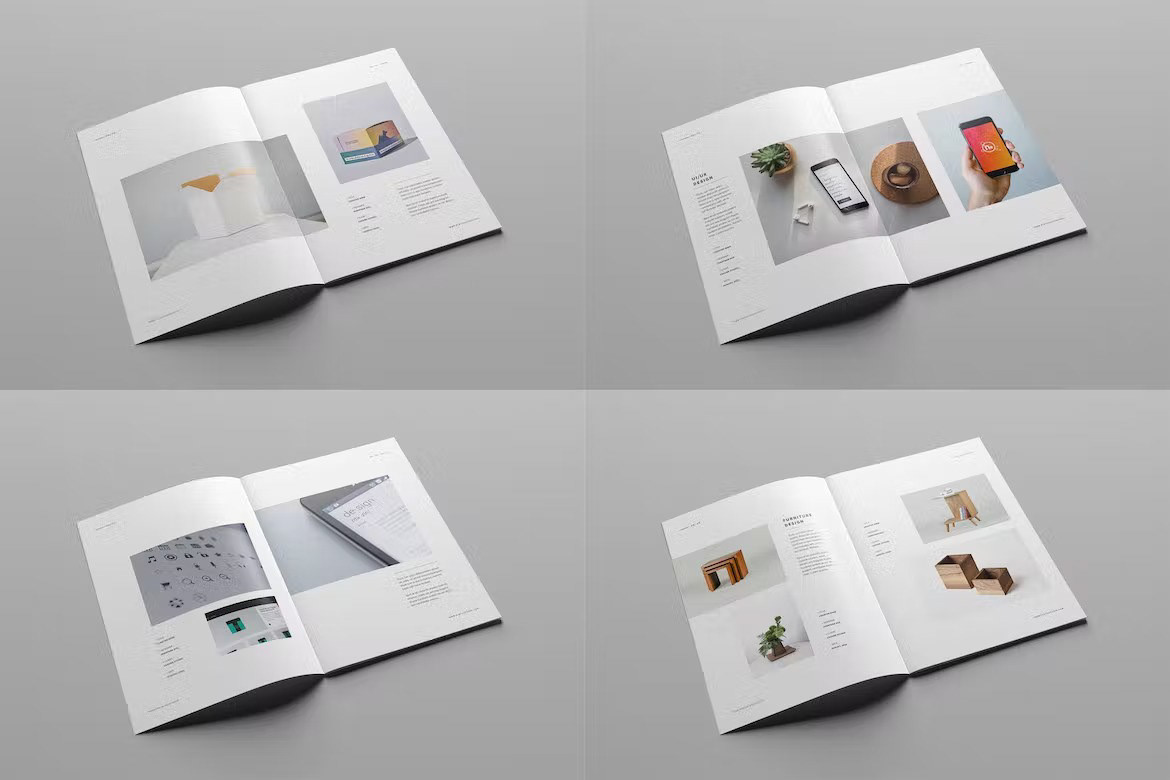 branding  brochure catalog editorial InDesign Layout magazine portfolio print template