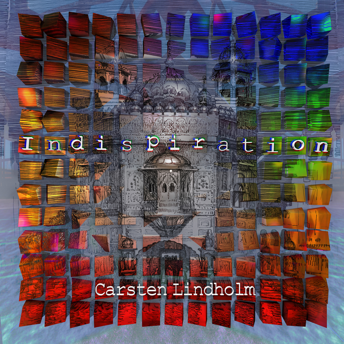 Carsten Lindholm album cover cd 3d ilustration