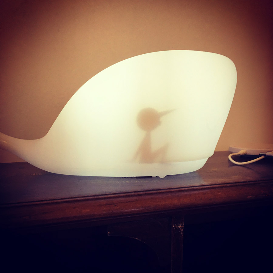 mobi Lamp light design Whale home